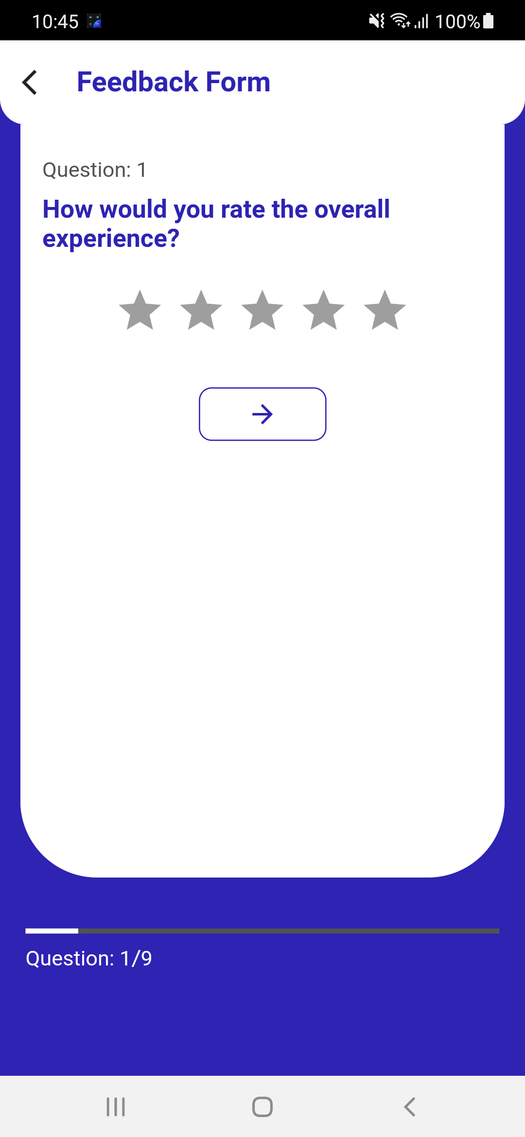 Hospital app feedback
